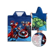 MARVEL COMICS MARVEL Avengers Otroška brisača, pončo s kapuco za fanta 50x115 cm OEKO-TEX