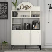 Hanah Home Kuhinjski ormar Lyon 120, Krem-crni