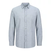 JACK & JONES Muška košulja 12269315, Plavo - bela