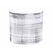 Prevleka za cvetlični lonec MUCHA GRID keramika mat d17x16cm