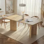 HANAH HOME Trpezarijski sto Linza Honey Hrast