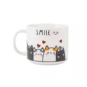 HOME COLLECTION SKODELICA 320ML CATS RUMENA