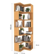 HANAH HOME Polica za knjige CPT4806 192