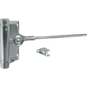 IBFM vratno zapiralo z ročico 91, 100 mm, za 40 kg vratna krila, cinkano