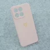 Maska Golden Heartbeat za Honor X6c roze
