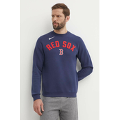 Dukserica Nike Boston Red Sox za muškarce, boja: tamno plava, s aplikacijom