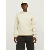 Cream mens sweater Jack & Jones Vester - Mens