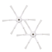 Set belih šestkrakih stranskih krtač za Roborock S5, S6, S7, E5, Q7