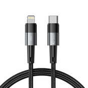 Tech-protect Ultraboost kabel USB-C/Lightning 20W 3A 1m, siva