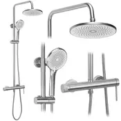 Komplet za prhanje Rea Foss Clif Brush Nickel