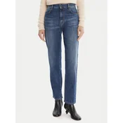 Weekend Max Mara Jeans hlače Loris 2525186071 Mornarsko modra Straight Fit