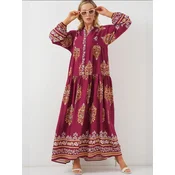 Bigdart Obleka Maxi burgund