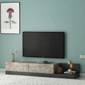 Hanah Home TV komoda Major, 180 cm, mermer Gordion / antracit