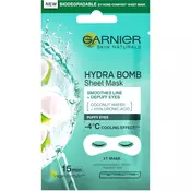 Garnier Skin Naturals Eye Tissue maska za oči protiv bora