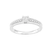 DIAMANT LETERNEL Prstan srebrna