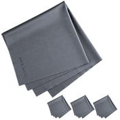 K&F Cleaning cloth set for Electronics, dark gray, 4 pieces, 40.6*40.6cm