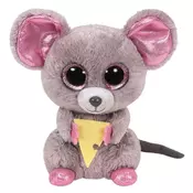 TY Beanie Boos Squeaker Mouse plišana igračka 15cm