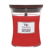 Woodwick Crimson Berries jar scented candle 85 g