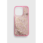 Etui za telefon Guess iPhone 14 Pro 6.1 roza barva