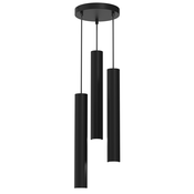 HUDSON BLACK 3xGU10 viseća lampa