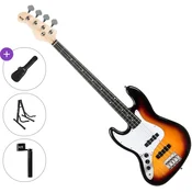 PSD Guitars JZB-100L Basic SET Sunburst Električna bas kitara