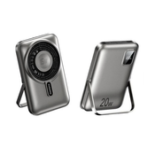Remax RPP-695-3 in 1 15W wireless charging power bank with foldable holder