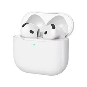 BIGBEN BigBen Connected, Ovitek za AirPods 4, trd, 360°, združljiv z brezžičnim polnjenjem, Prozorna, (5000309788)