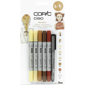 Set markera Copic Ciao – Hair Tones, 5+1