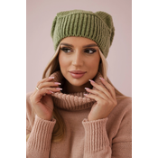 marka niezdefiniowana Womens cap Ingrid K371 khaki