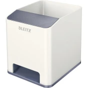 Leitz Četkica za olovke Sound WOW Duo Colour Bijela, Siva Broj pretinaca: 2 5363-10-01