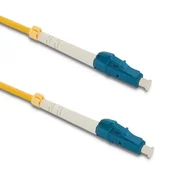 Qoltec optični patchcord LC/UPC - LC/UPC | enomodni | 9/125 | G652D | simpleks | 1 m
