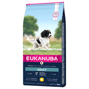Eukanuba Adult Medium Breed piščanec - 15 kg