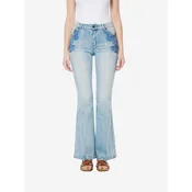 KOROSHI Kavbojke moder denim