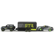 Maisto - Oblikovalska ekipa Haulers, 2021 Ford Bronco, Avtoprikolica, 2015 Ford Mustang GT, 1:64