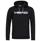 Muška sportski pulover Head Club Byron Hoodie M - black