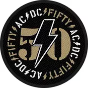 AC/DC Fifty Našitek za šivanje 90 mm