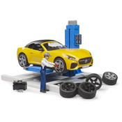 Bruder bworld PKW Service Center + Roadster - 1 k.