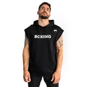 Venum Hoodie Sleeveless Boxing VT, Black/White - M