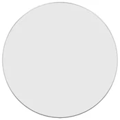 Vidaxl Stensko ogledalo srebrno O 60 cm okroglo