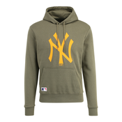 New York Yankees Majica s kapuljacom MLB Seasonal Team Logo Olive/Orange M