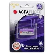 Agfaphoto litijeva fotografska baterija 3V, CR123A, blister 1 kos