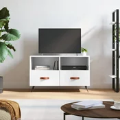 TV ormaric sjajni bijeli 80 x 36 x 50 cm od konstruiranog drva