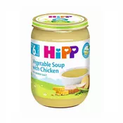 Hipp kašica BIO Supa od povrca sa piletinom 190g