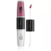 Dermacol 16H Lip Colour dugotrajni ruž i sjajilo za usne nijansa 07 2x4 ml