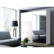 Garderoba Miami 405 Bela, 215x150x65cm, Vrata omare: Drsna