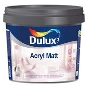 Boja za zid Dulux acryl matt white, 5 l