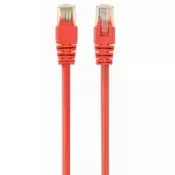 Gembird PP12-2M/R Mrežni kabl UTP CAT5e, 2m, Crveni