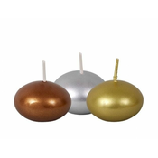 eoshop Sveča PLAVAJOČE kovinski d4cm 3ks