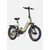 Engwe L20-3.0-Pro Električno Kolo s Središčnim Motorjem - 48V 15Ah Baterija - 250W Motor - 100Nm Navor - Doseg 140 km Z Pomočjo - 7-stopenjski Menjalnik - GPS Sistem - Hitro Polnjenje