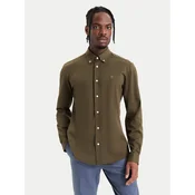 BOSS Srajca H-Roan 50567031 Zelena Slim Fit